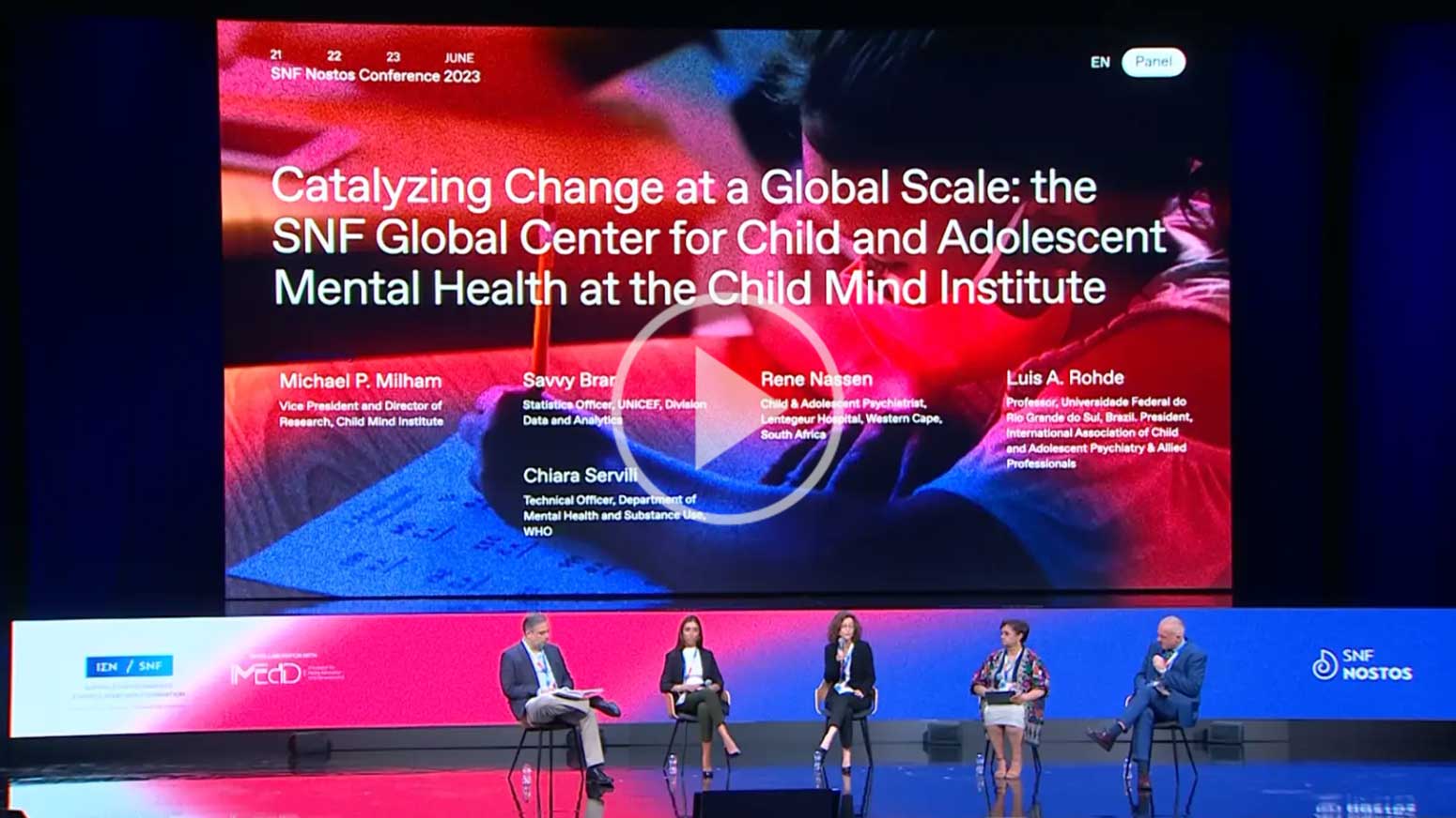Προωθώντας αλλαγές διεθνώς: Το SNF Global Center for Child and Adolescent Mental Health στο Child Mind Institute 